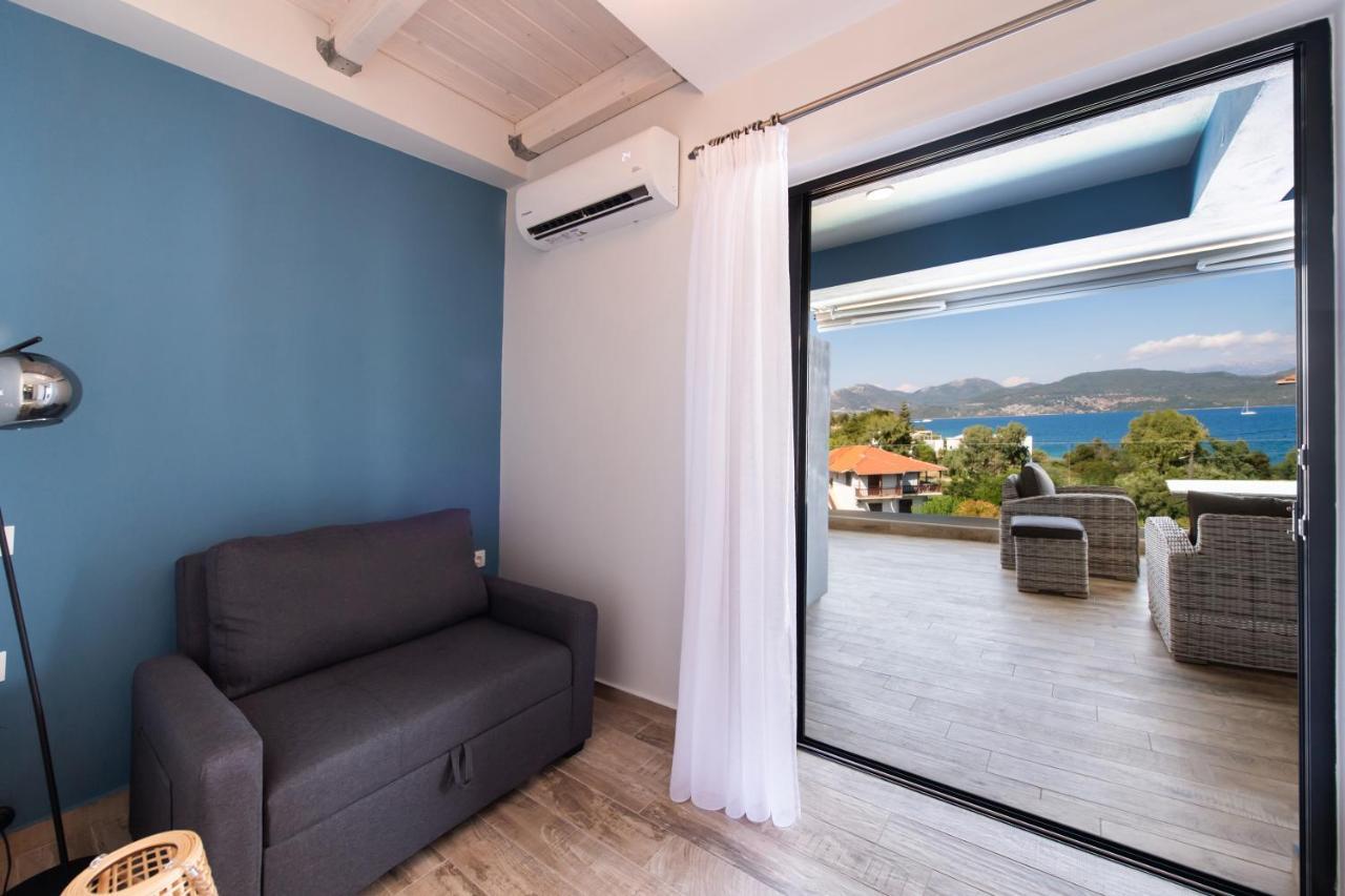 Blue House Luxury Apartment Nikiána Eksteriør bilde
