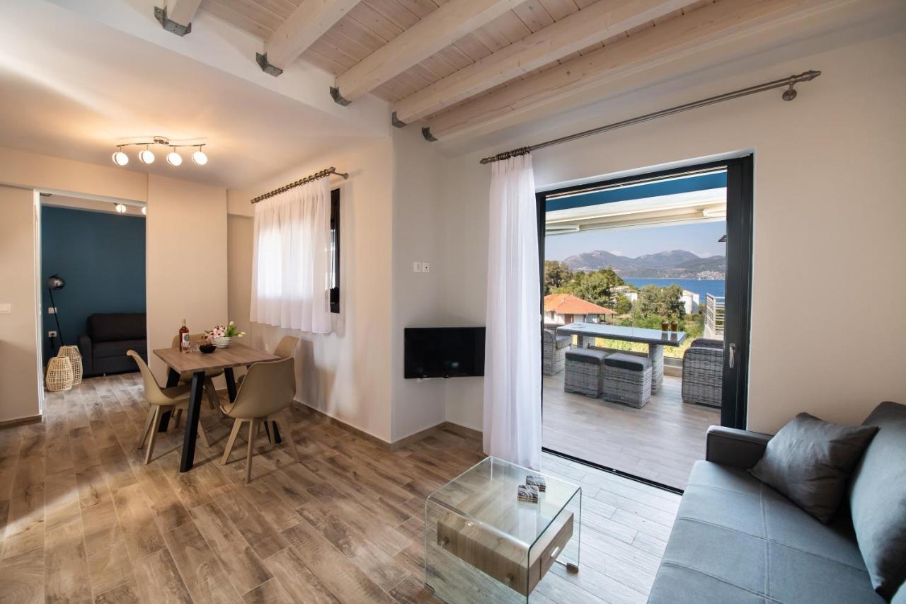 Blue House Luxury Apartment Nikiána Eksteriør bilde